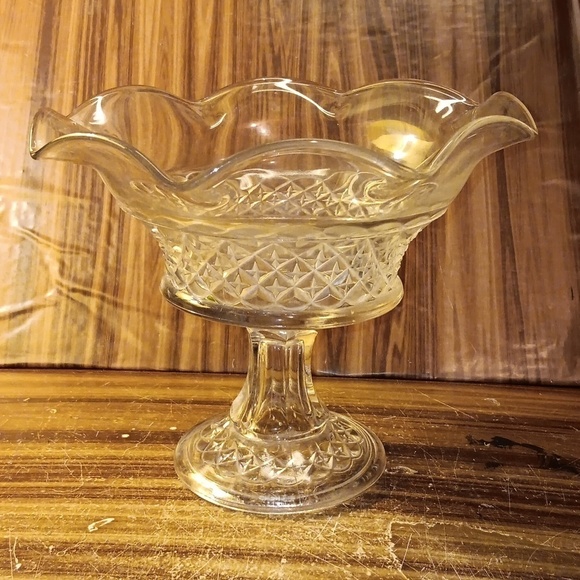 Vintage Wexford footed fruit compote bowl - Picture 1 of 4